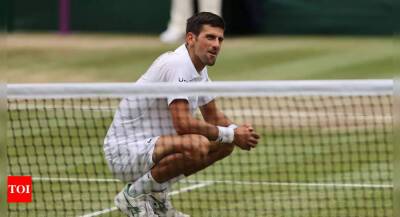 Daniil Medvedev - Novak Djokovic criticises 'crazy' Wimbledon ban on Russian and Belarusian players - timesofindia.indiatimes.com - Russia - Ukraine - Serbia - Usa - Australia - Belarus -  Belgrade