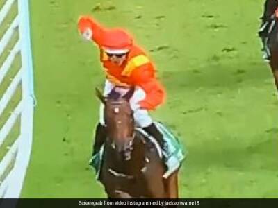 Watch: Jockey Mimics Shane Warne's Action After Spin Legend's Horse Wins Race