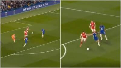 Chelsea 2-4 Arsenal: Granit Xhaka's insane composure by his own box