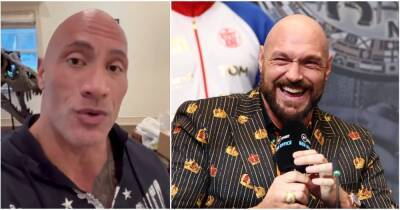 Tyson Fury vs Dillian Whyte: The Rock sends special message to Gypsy King