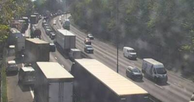 M4 closed due to crash as traffic builds near Newport - live updates