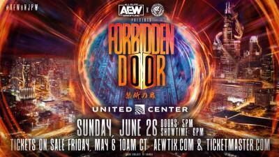 Adam Page - Adam Cole - Tony Khan announces AEW x NJPW supershow - givemesport.com -  Chicago
