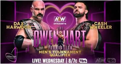 AEW: FTR to go one-on-one in Owen Hart qualifier next week.