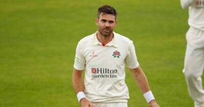 James Anderson's county return with Lancashire starts quietly after wicketless morning