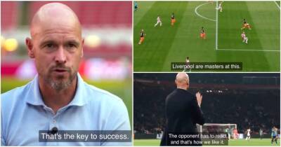 Man Utd: Video of Erik ten Hag analysing his Ajax tactics in 2020