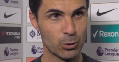 Mikel Arteta sends top four warning to Manchester United after Arsenal defeat Chelsea
