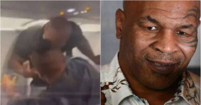 Mike Tyson: Former world boxing champion Mike Tyson repeatedly punches man aboard plane, TMZ reports
