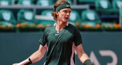 Russian tennis starlet Andrey Rublev rages at 'illogical' Wimbledon ban