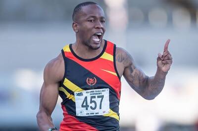 Simbine 'happy' to prove haters wrong in emotional 100m win: 'I still have that fire in me' - news24.com - South Africa -  Cape Town - Kenya