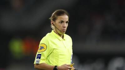 Stephanie Frappart - Frappart to be first woman to referee French Cup final - channelnewsasia.com - France