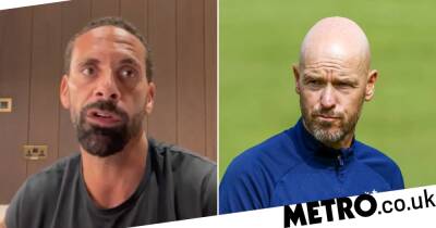 Rio Ferdinand sends message to Manchester United fans after Erik ten Hag appointment