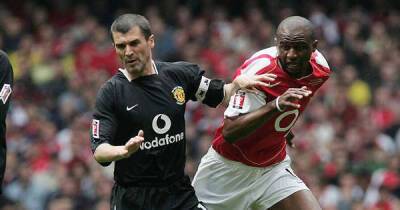 Roy Keane's response when Arsenal fan asked him: 'Where's Patrick Vieira?' will always be gold
