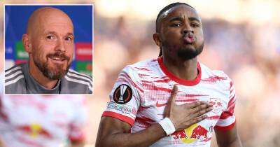 Man United target Nkunku 'set to stay at RB Leipzig next season'