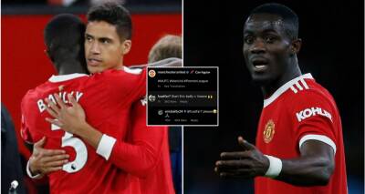 Eric Bailly responds to Man Utd fan who asked club for him to start