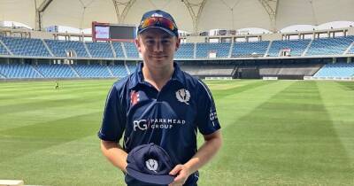 Dumfries Cricket Club's Chris McBride makes debut for senior Scotland Men's side