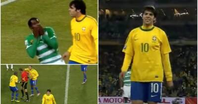Kaka: Brazil legend walked off the pitch like a boss after 2010 World Cup red card