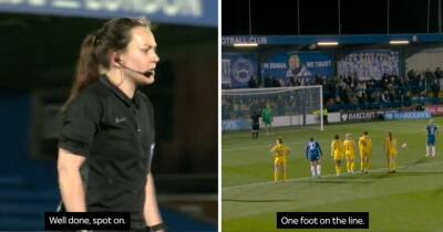 Sam Kerr - Erin Cuthbert - Jessie Fleming - Beth England - Women's Super League: The fascinating audio from Chelsea vs Reading referee - givemesport.com -  Chelsea - county Williams - state Georgia
