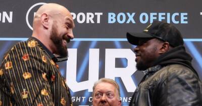 Anthony Joshua - Gypsy King - Tyson Fury vs Dillian Whyte weigh-in results confirmed - manchestereveningnews.co.uk