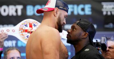 Tyson Fury vs Dillian Whyte weigh in as Gypsy King hits the scales one stone lighter than last fight - dailyrecord.co.uk - Britain - London