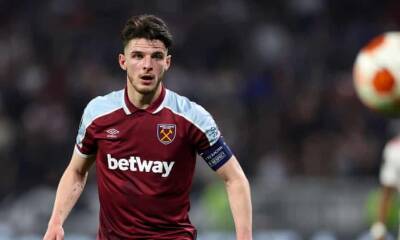 Declan Rice turns down third West Ham contract offer and open to transfer