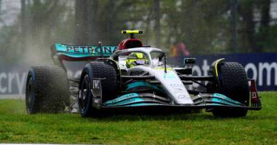 Max Verstappen - Lewis Hamilton - George Russell - Charles Leclerc - Carlos Sainz - Mick Schumacher - Kevin Magnussen - F1 qualifying LIVE: Updates from rainy Imola as struggling Lewis Hamilton eliminated in Q2 - msn.com