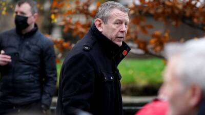 Former Rangers and Scotland goalkeeper Andy Goram receiving treatment for cancer