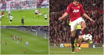 Robin van Persie: Video shows Man Utd star's finishing was sublime