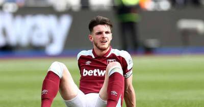 David Moyes - Tomas Soucek - Jarrod Bowen - Declan Rice rejects third West Ham contract offer with midfielder open to summer move - msn.com - Manchester