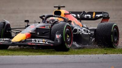 Max Verstappen - Aston Martin - Sebastian Vettel - Valtteri Bottas - Sergio Perez - Fernando Alonso - Charles Leclerc - Daniel Ricciardo - Carlos Sainz - Kevin Magnussen - Verstappen takes pole in wet and chaotic Imola qualifying - channelnewsasia.com - Italy - county George - county Russell