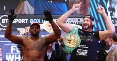 Tyson Fury vs Dillian Whyte UK time, date, live stream and PPV TV channel