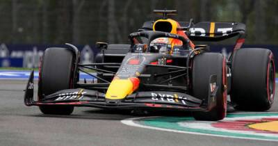 F1 qualifying LIVE: Result and grid positions from Imola as Max Verstappen takes sprint race pole and Lewis Hamilton falters