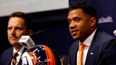 Denver Broncos lack first-round NFL draft pick, but GM says Russell Wilson trade was worth it