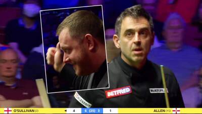 'Most inappropriate shout of the week' - Mark Allen heckled by fan over snooker against Ronnie O'Sullivan