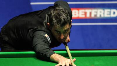 Mark Williams - Mark Allen - World Snooker Championship 2022 - Ronnie O'Sullivan on the brink of victory over Mark Allen after dominant display - eurosport.com