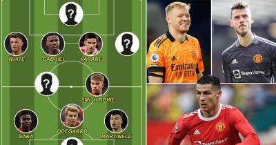 Mikel Arteta - David De-Gea - Aaron Ramsdale - Which Man United make the combined XI with Arsenal ahead of Saturday? - msn.com - Manchester