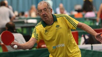 2022 Australian Masters Games table tennis athlete 84yo Gordon Lee reprises his passion in Perth