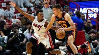 Heat's Lowry (leg) will not return in Game 3 vs. Hawks