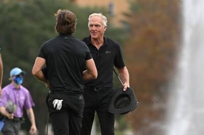 Greg Norman - 'Great White Shark' Greg Norman plans retirement U-turn despite controversial Saudi links - news24.com - Britain - Scotland - Usa - Australia - Saudi Arabia - county Andrews