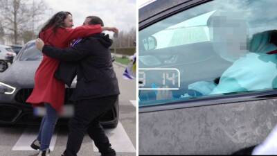 El Sadar - Llega 'tarde' al entreno porque se piden matrimonio delante de su coche en Valdebebas - en.as.com