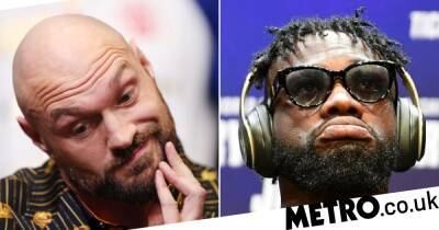 Tyson Fury reveals brutal Deontay Wilder snub ahead of Dillian Whyte fight