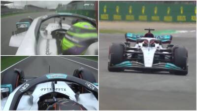 Imola GP: Footage shows just how bad Hamilton & Russell's Mercedes car really is
