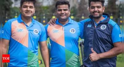 Archery World Cup Stage 1: India compound men's team bags gold