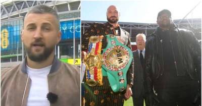 Anthony Joshua - Carl Froch - It took Carl Froch just 15 seconds to mention he boxed at Wembley in front of 80,000 people - msn.com - Britain - Manchester - London