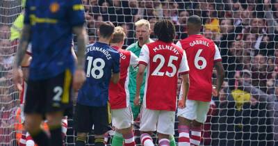 Cristiano Ronaldo - Bruno Fernandes - Martin Keown - Aaron Ramsdale - Ruud Van-Nistelrooy - Watch: Aaron Ramsdale channels his ‘inner Keown’ after missed pen - msn.com - Manchester - Portugal