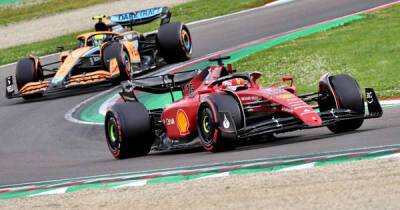 F1 sprint LIVE: Updates as Lewis Hamilton struggling and Charles Leclerc leads at Emilia Romagna Grand Prix