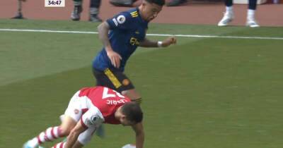 Why Man Utd were not awarded a penalty against Arsenal for Cedric handball