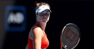 Elina Svitolina reveals Russian tennis players "try to avoid" Ukrainians on tour