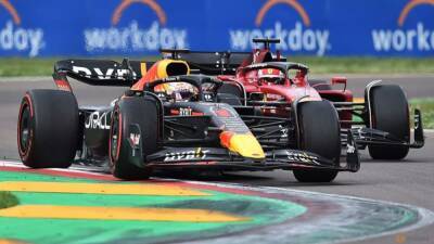 Verstappen wins Imola sprint as Leclerc stretches F1 lead