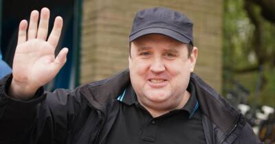 Peter Kay says he is 'doing great' as he makes a rare public appearance