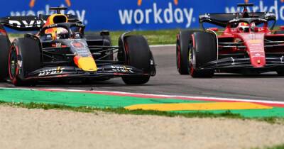 Max Verstappen - Charles Leclerc - Verstappen played a 'waiting game' before Leclerc overtake in F1 sprint - msn.com